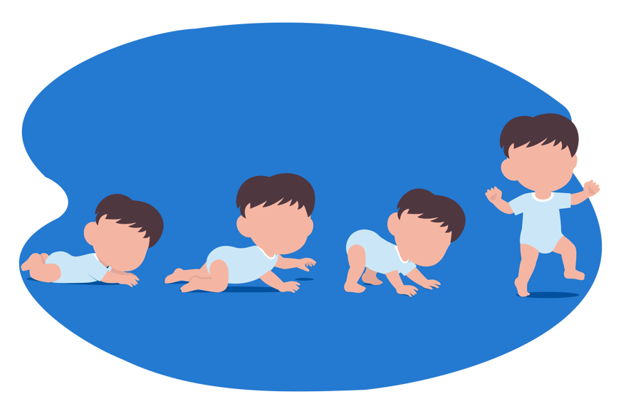 toddler walking
